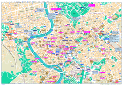 ローマ中心街の地図 （ガイド付き）