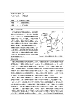分子軌道法 - 日本化学会ディビジョン