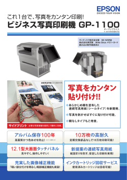 ビジネス写真印刷機 GP-1100