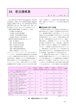 34．前立腺疾患 - 日本臨床検査医学会