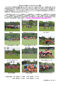 「第 1 回 みやざきガールズフェスティバル」 報告 5 月 5 日（月）に宮崎県