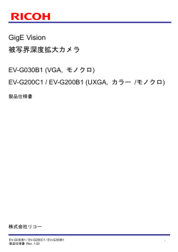 EV-G030B1/EV-G200C1/EV