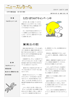 ニュースレターQ 第03号発行（PDF）
