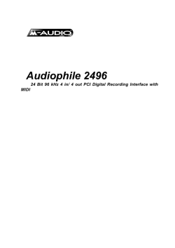 Audiophile 2496