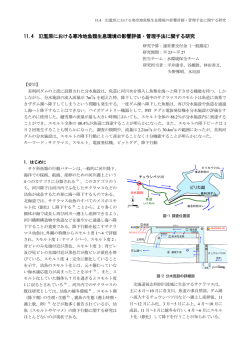 11.4 氾濫原における寒冷地魚類生息環境の影響評価