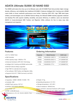 ADATA Ultimate SU800 3D NAND SSD