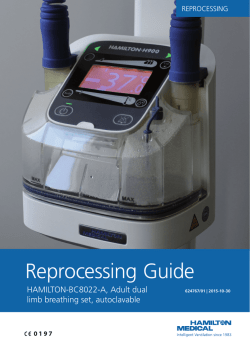 HAMILTON-BC8022-A Reprocessing Guide