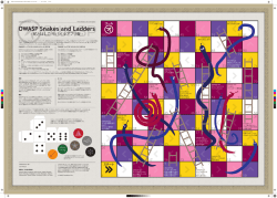 OWASP Snakes and Ladders