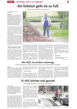 Artikel Waiblinger Kreiszeitung vom 25.09.2014