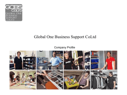 Global One Business Support CoLtd