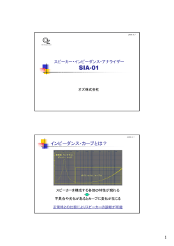 PDF SIA-01のご紹介
