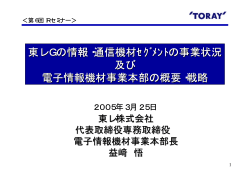 05/3 - 東レ株式会社