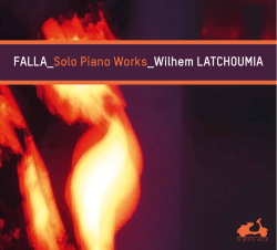 FALLA_Solo Piano Works_Wilhem LATCHOUMIA