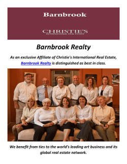 The Berkshires Real Estate By Barnbrook Realty