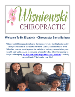Dr. Elizabeth - Chiropractor in Santa Barbara, CA