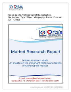 Global Sports Analytics Market Demand & Growth by 2022