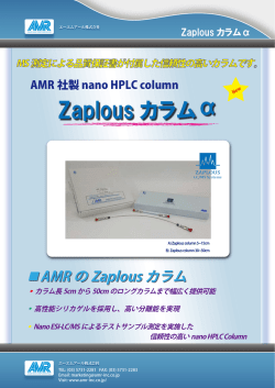 AMR 社製 nano HPLC用 Zaplous カラムα