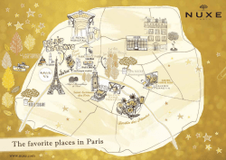 The favorite places in Paris