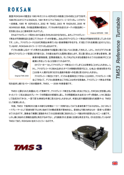 TM S 3 Reference Turntable