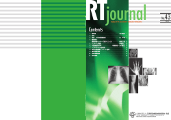 RTJournal vol.43 - 公益社団法人 広島県診療放射線技師会
