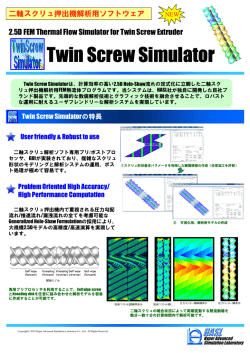 Twin Screw Simulator