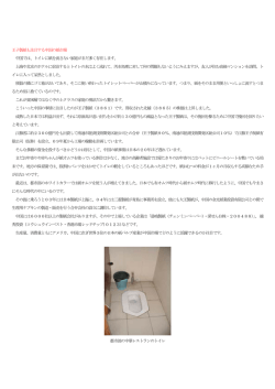王子製紙も注目する中国の紙市場 中国では、トイレに紙を流さない家庭
