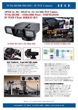 WTK-HS308 HD-SDI / IP PTZ Camera