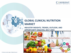 Clinical Nutrition Market to Surpass US$ 73.1 Billion Threshold by 2025, on the Back of Increasing Prevalence of Diabetes