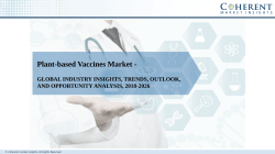 Plant-based Vaccines Market - Size, Share, Growth, Outlook, and Analysis, 2018–2026