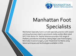 Manhattan Foot Specialists