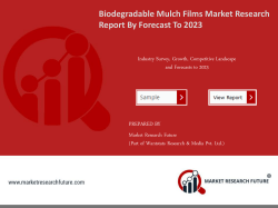 Biodegradable Mulch Films Market Research Report – Forecast to 2022