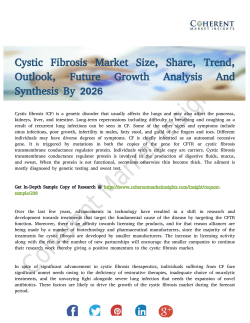 Cystic Fibrosis Market Higher Mortality Rates by 2026