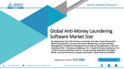 Anti-Money Laundering Software Market Outlook Analysis, Size, Share, Growth, Trends, And Forecasts 2019-2025