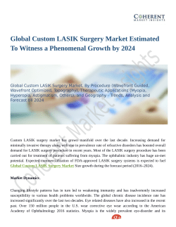 Global Custom LASIK Surgery Market Revenue Growth Predicted by 2024