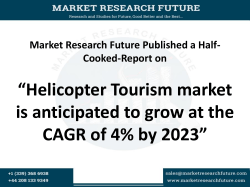 Helicopter Tourism Market Research Report - Global Forecast To 2023