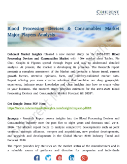 Blood Processing Devices & Consumables Market