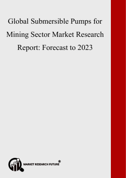 Submersible Pumps for Mining Sector Market 2019 Opportunities, Sales Revenue, Business Features by Forecast 2023 