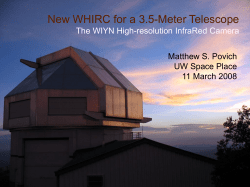 New WHIRC for a 3.5-Meter Telescope The WIYN High