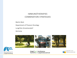 immunotherapies combination strategies
