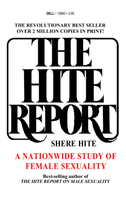 The Hite Report - MSV Grupo Médico