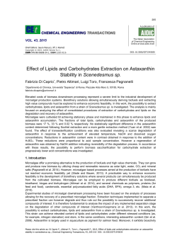 Effect of Lipids and Carbohydrates Extraction on Astaxanthin