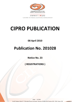 Publication No. 201028