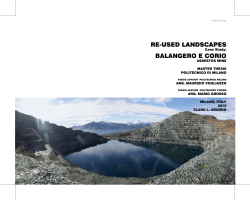 re-used landscapes balangero e corio