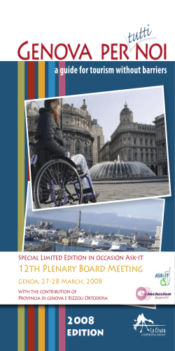 a guide for tourism without barriers 2008 edition
