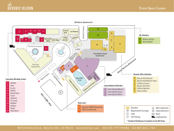 hotel layout - The Beverly Hilton