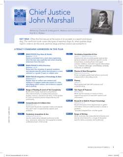Chief Justice John Marshall