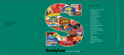 smithfield foods global operations