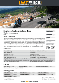 Southern Spain Andalucia Tour