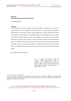this PDF file - International Journal of Psychoanalysis and