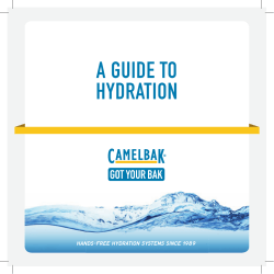 a GuiDe to hyDration